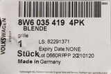 Audi A4 B9 A5 2016-on front door speaker grille (left) 8W6035419 4PK