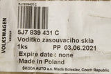 Skoda Roomster 2006-2015 rear sliding window guide (left) 5J7839431C