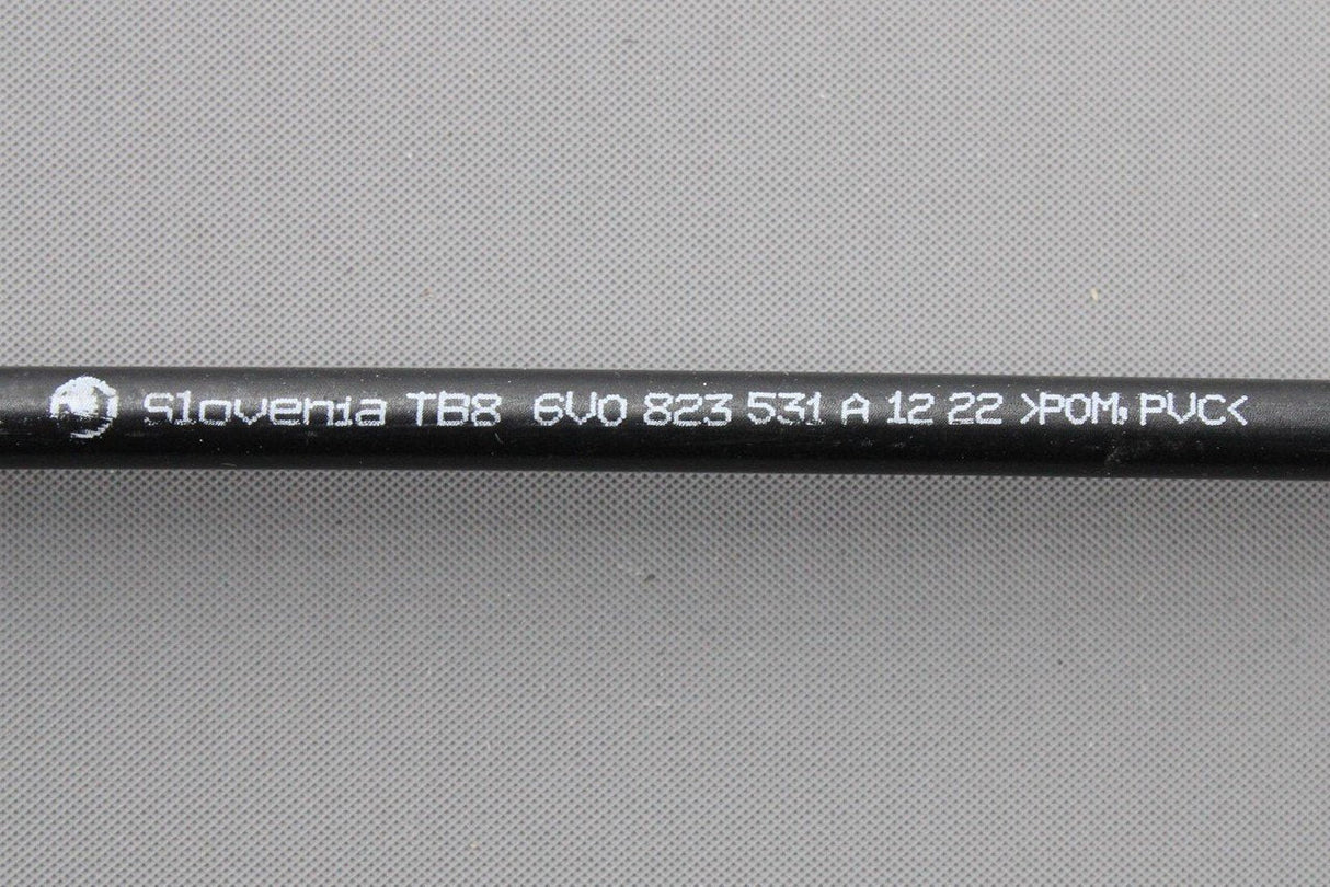Skoda Fabia 2015-21 bonnet lock release cable (front section) 6V0823531A