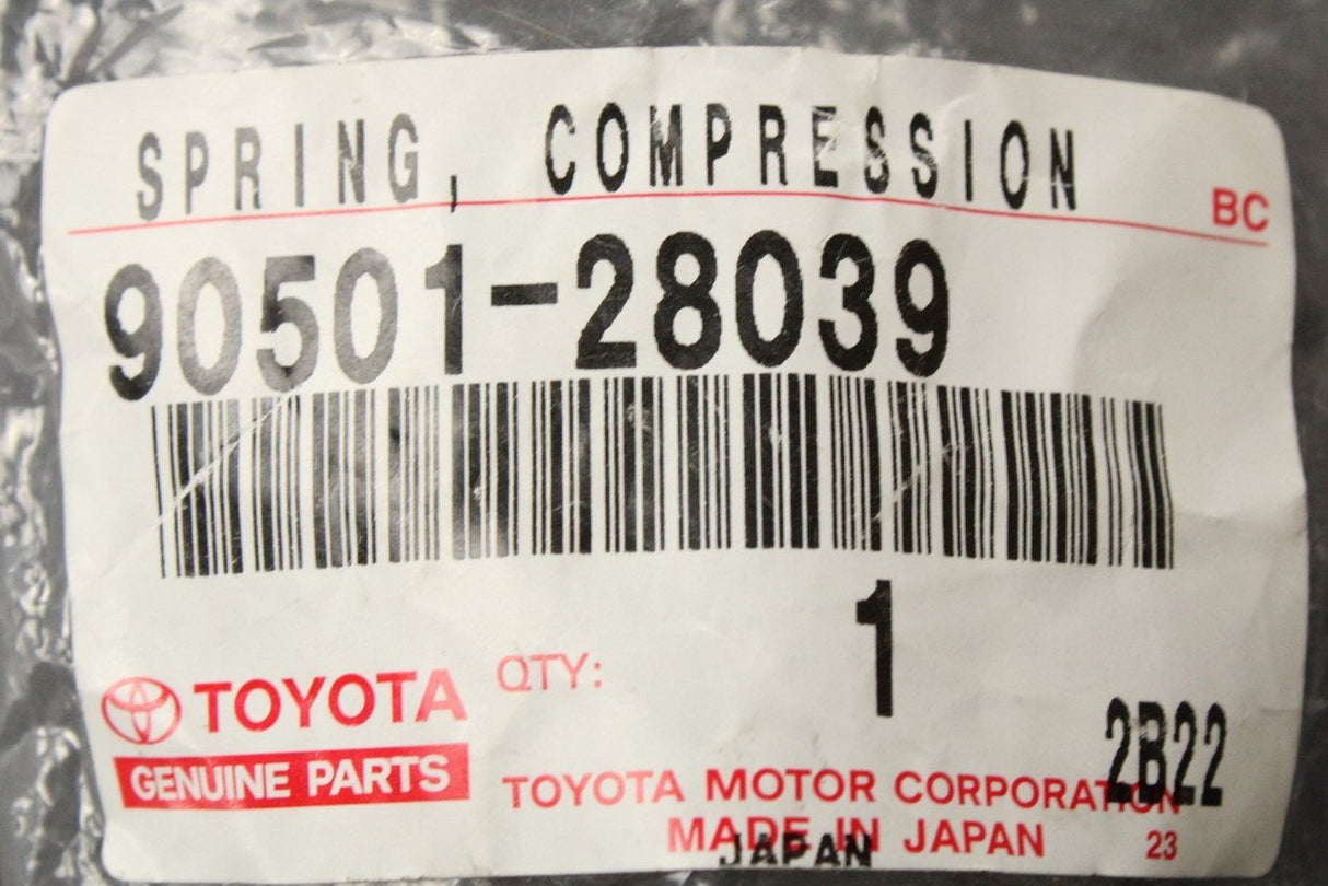 Toyota RAV4 05-19 Lexus valve compression spring (x1) 90501-28039