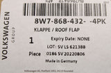 Audi A5 S5 2017-on roof frame protrusion flap (right) 8W7868432 4PK