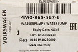 Audi Q5 Q7 Q8 2016-on additional coolant pump (3.0 TDI) 4M0965567B