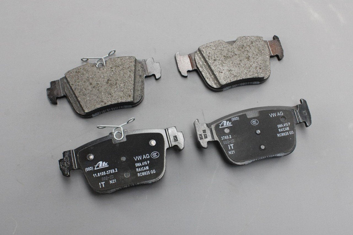 VW Caddy 2021-on brake pads for 300x12mm (rear) 5WA698451J