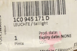 VW Beetle 91-05 Beetle Cabriolet 03-05 rear tail light (left) 1C0945171D