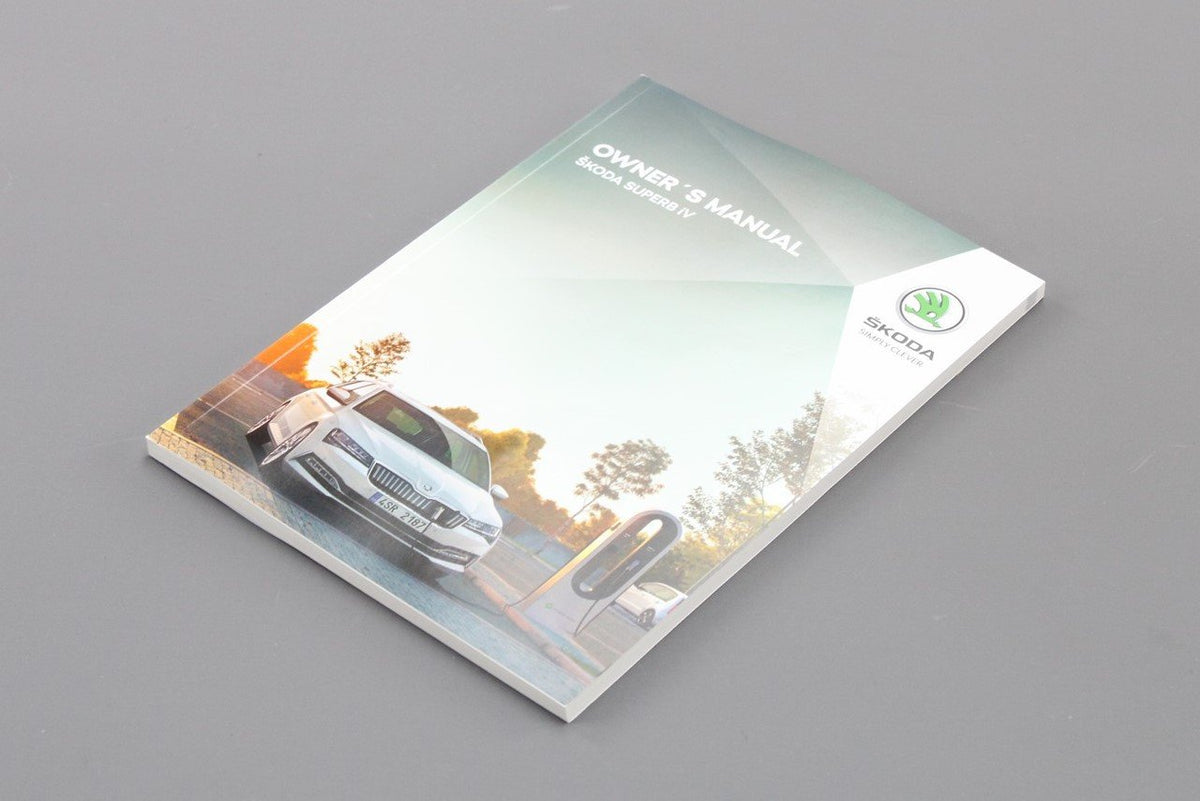 Skoda Superb iV 2020 - owners manual English language only 3V1012720AA, view 1
