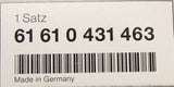 BMW 6 Series E63 E64 2003-2007 wiper blade set (front) 61610431463