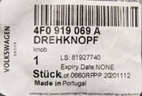 Audi A6 S6 RS6 05-11 A8 04-10 Q7 07-09 radio menu knob 4F0919069A