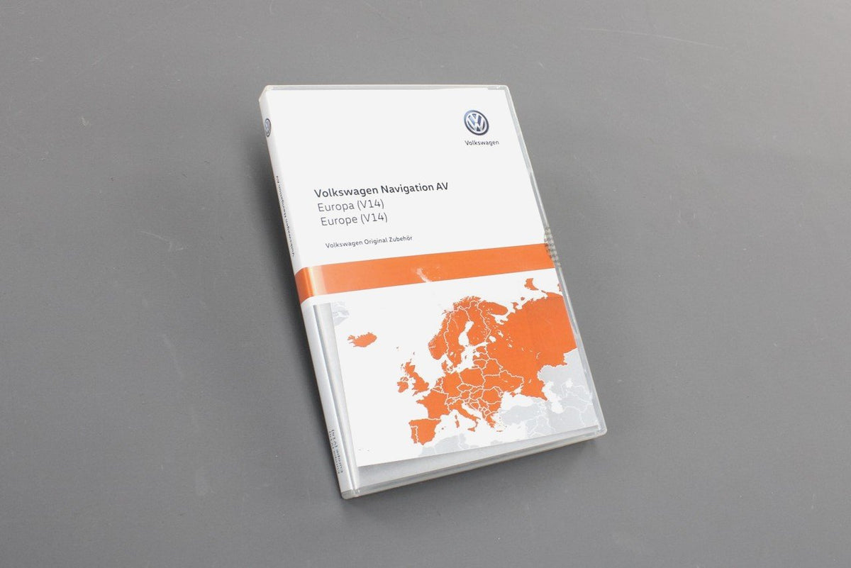 VW Touareg 11-18 Navigation activation document (Europe V14) 7P6051850BM, view 1