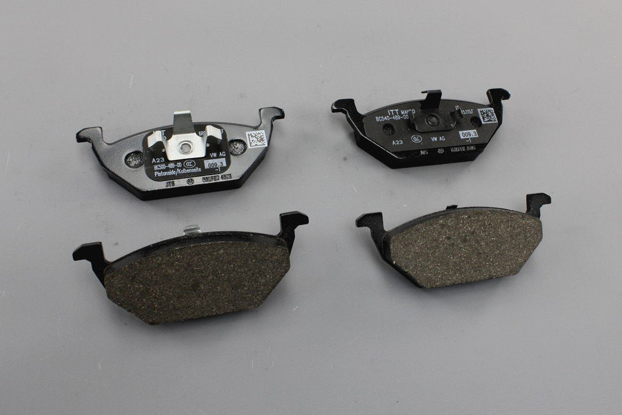 VW Polo 6C Audi A1 Skoda Fabia front brake pads set 6C0698151D