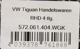 VW Tiguan 2024-on carpet floor mats set (front & rear) 572061404 WGK