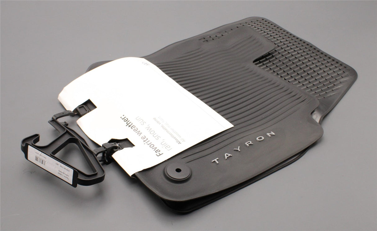 VW Tayron 2025-on RHD all weather floor mats (front & rear) 57M061502 82V / 57L061512 82V