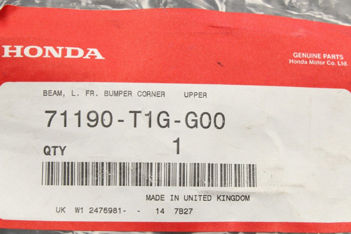 Honda CR-V 2013-18 bumper headlight bracket (front left) 71190-T1G-G00