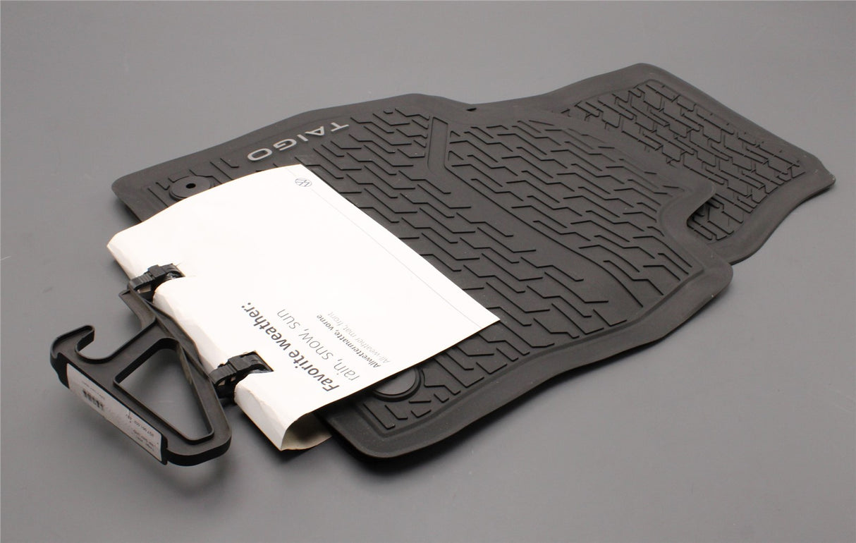 VW Taigo 2022-on LHD all weather floor mats (front) 2G7061502 82V