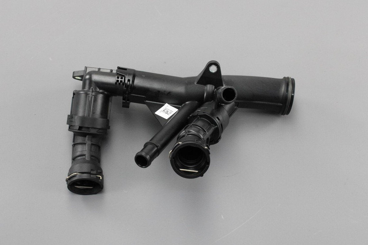 VW Audi Skoda coolant thermostat housing pipes (2.0 TDI) 04L121026F