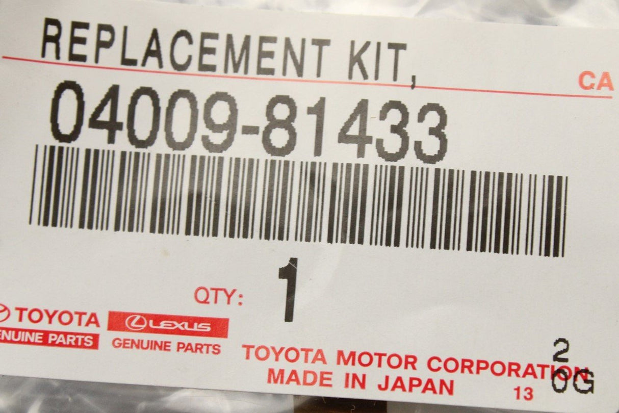 Toyota Lexus fuel pump replacement seal kit 04009-81433