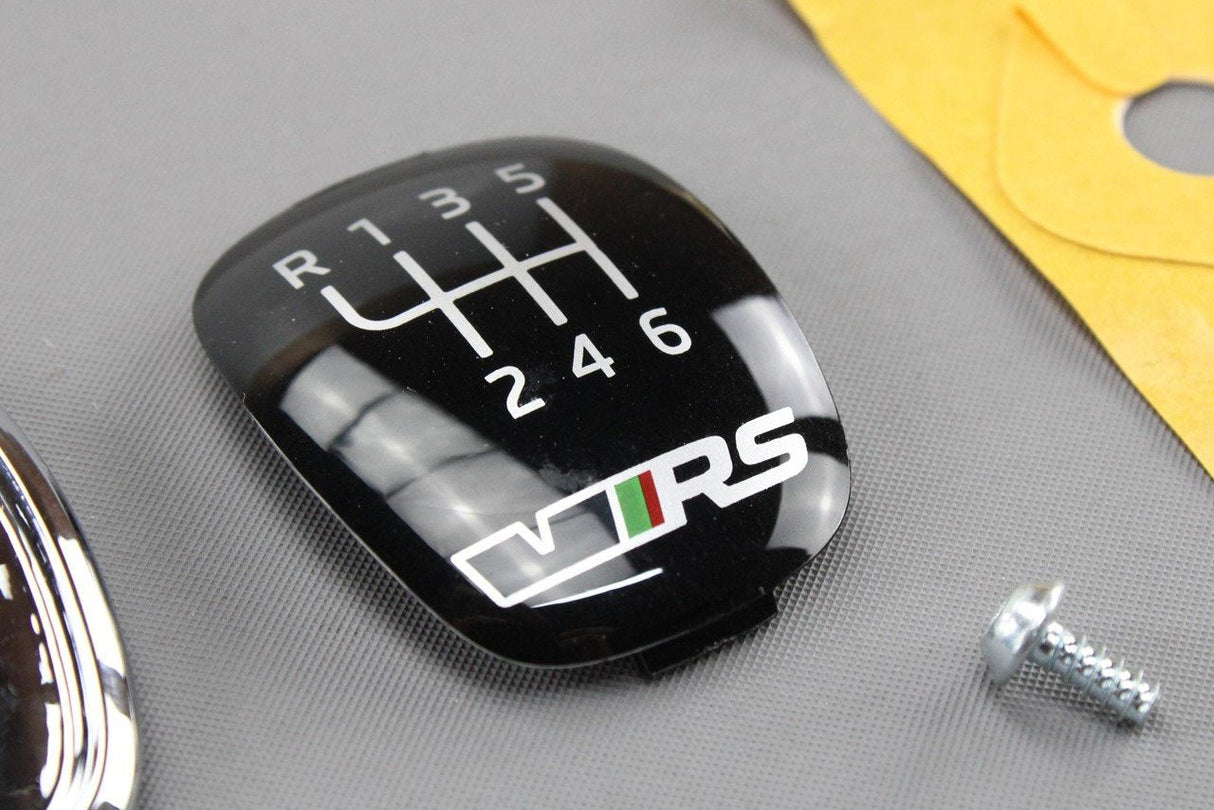 Skoda Octavia VRS 2013-20 gear knob badge repair kit (manual) 5E0798117B