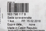 Skoda Octavia VRS 2013-20 gear knob badge repair kit (manual) 5E0798117B