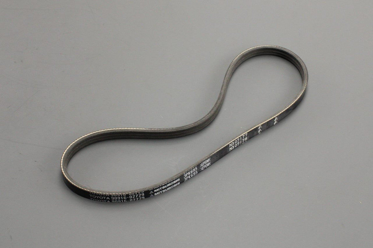 Lexus RX350L 17-22 RX450H 15-22 auxiliary poly v-belt 90916-02729