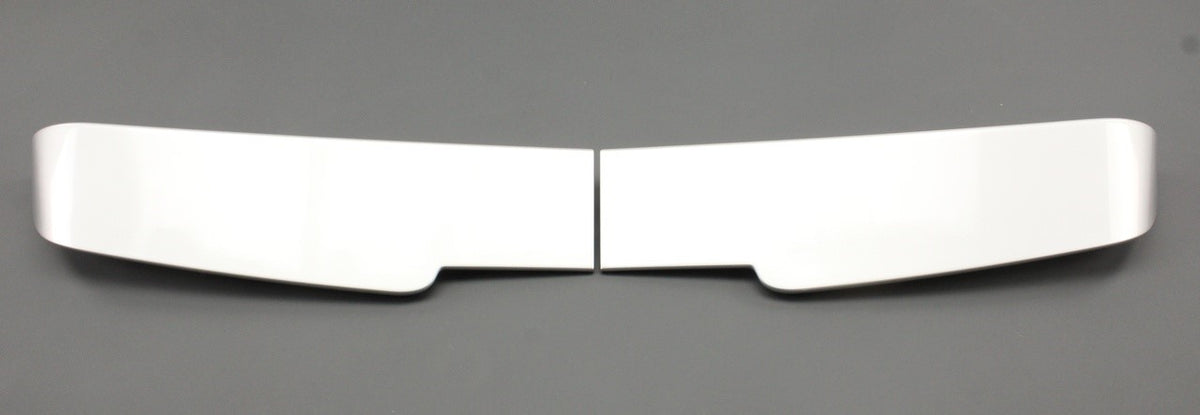 VW Transporter T5 T6 03-20 rear barn door spoiler (silver) ZGB7H0071641AS, view 1