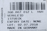 VW Arteon 2017-on door card trim (front right) 3G8867012L HVH