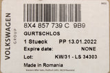 Audi A1 S1 2011-18 rear double seat belt latch (left) 8X4857739C 9B9