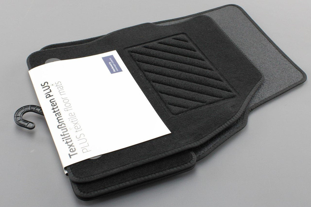 VW Polo T-Roc Taigo 2022-On front rear carpet floor mats 2G2061404A WGK, view 1