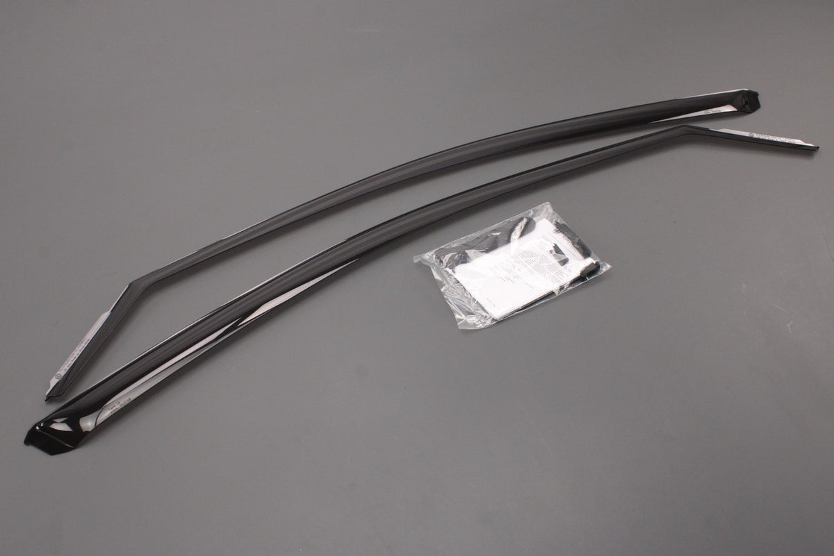 VW Golf MK8 2020-on smoke grey door wind deflectors (front) 5H0072193, view 1