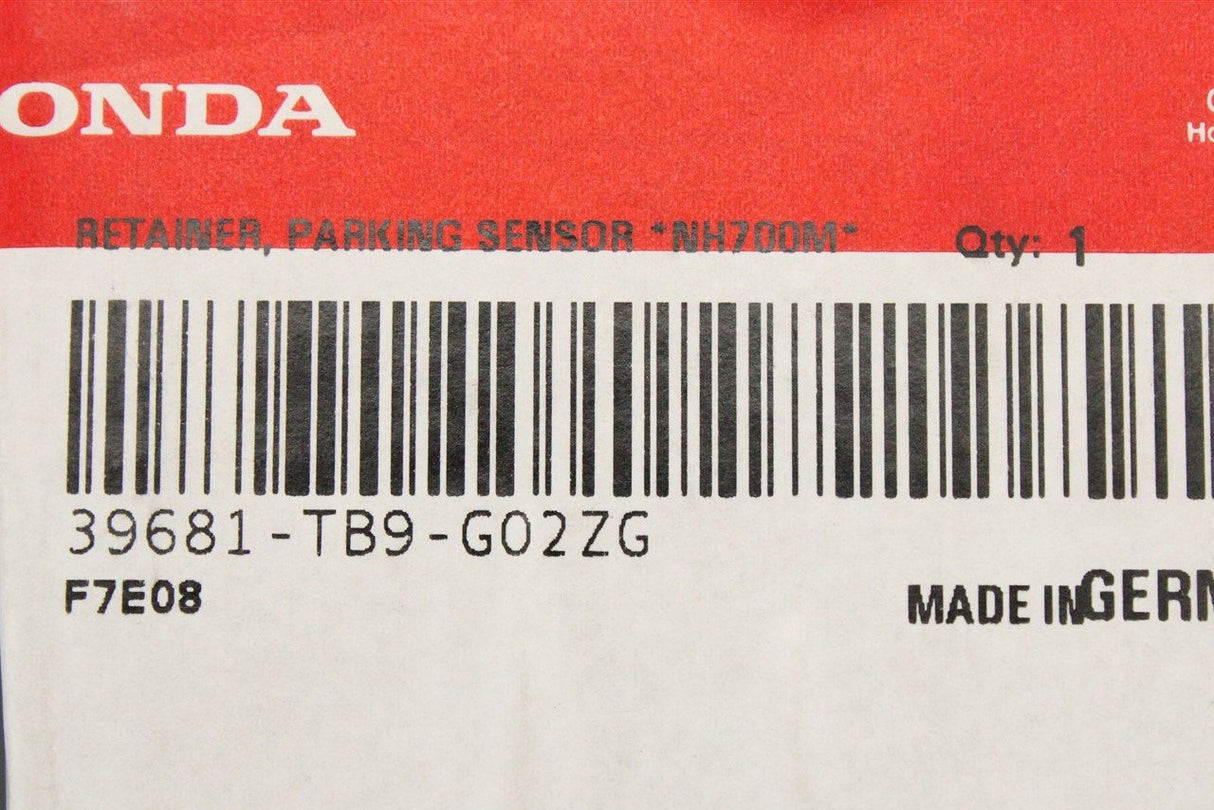 Honda Civic parking sensor retaining bracket 39681-TB9-G02ZG
