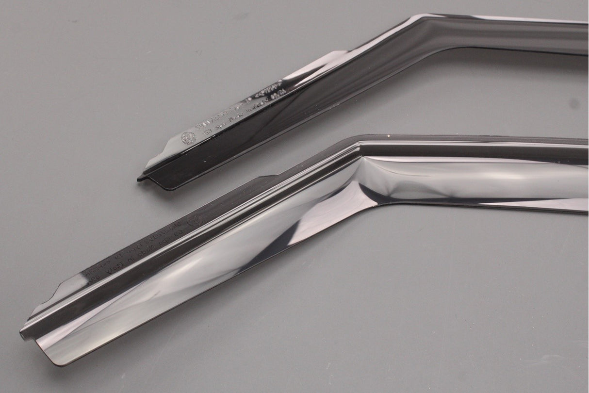 VW Golf MK8 2020-on smoke grey door wind deflectors (front) 5H0072193