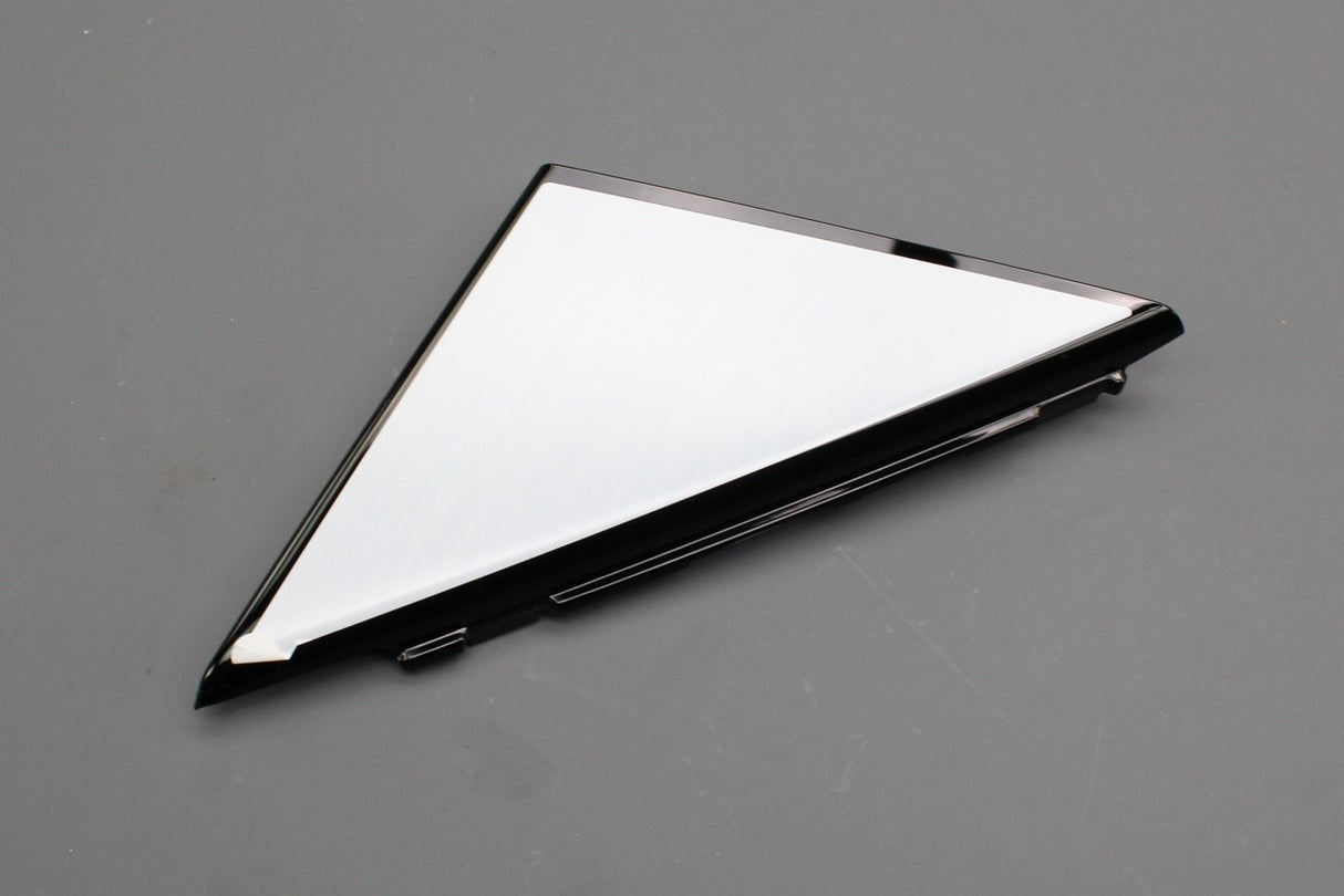 Audi A1 11-18 gloss black door mirror corner trim (left) 8X4837637E 5FQ