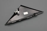 Audi A1 11-18 gloss black door mirror corner trim (left) 8X4837637E 5FQ