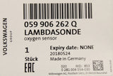 Audi A4 A5 A6 A7 A8 3.0 V6 TDI oxygen lambda sensor 059906262Q