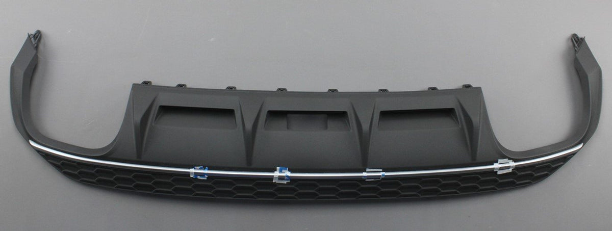 Audi S3 2021- rear bumper spoiler diffuser (satin black) 8Y4807434C 16P, view 1