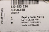 Audi TT TTS MK2 07-14 bonnet lock latch micro-switch 8J0953236
