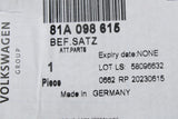 Audi Q2 2017-on bonnet attachment fixing parts set 81A098615