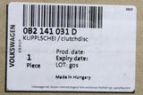 Audi A4 A5 Q5 2.0 TDI clutch plate 240mm (6-speed manual) 0B2141031D