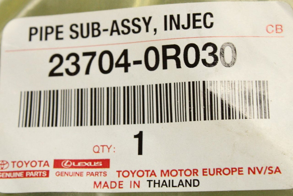 Toyota Auris 06-18 Corolla 06-13 RAV4 05-19 fuel pipe line 23704-0R030
