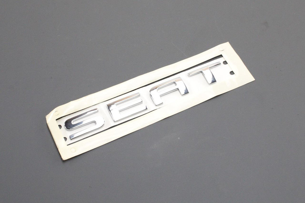 SEAT rear badge (chrome) 6K0853687T 739, view 1