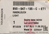 Audi A3 S3 RS3 2013-16 interior roof reading light 8V0947135C ET1