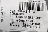 Audi A6 S6 RS6 A7 RS7 2011-18 engine start button (RHD) 4G2905217A