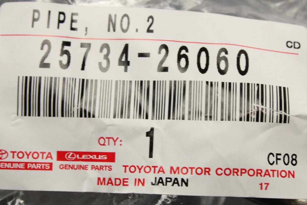 Toyota RAV4 2005-19 vacuum pipe line 25734-26060