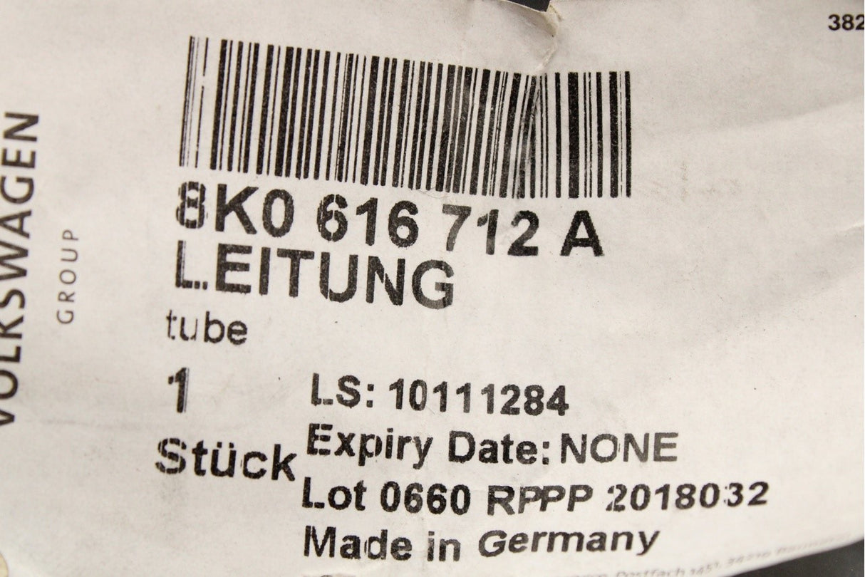 Audi RS4 RS5 10-16 variable dampening hose line (front right) 8K0616712A