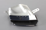 Audi A6 A7 2015-17 right exhaust tail pipe tip trim chrome 4G0253826A