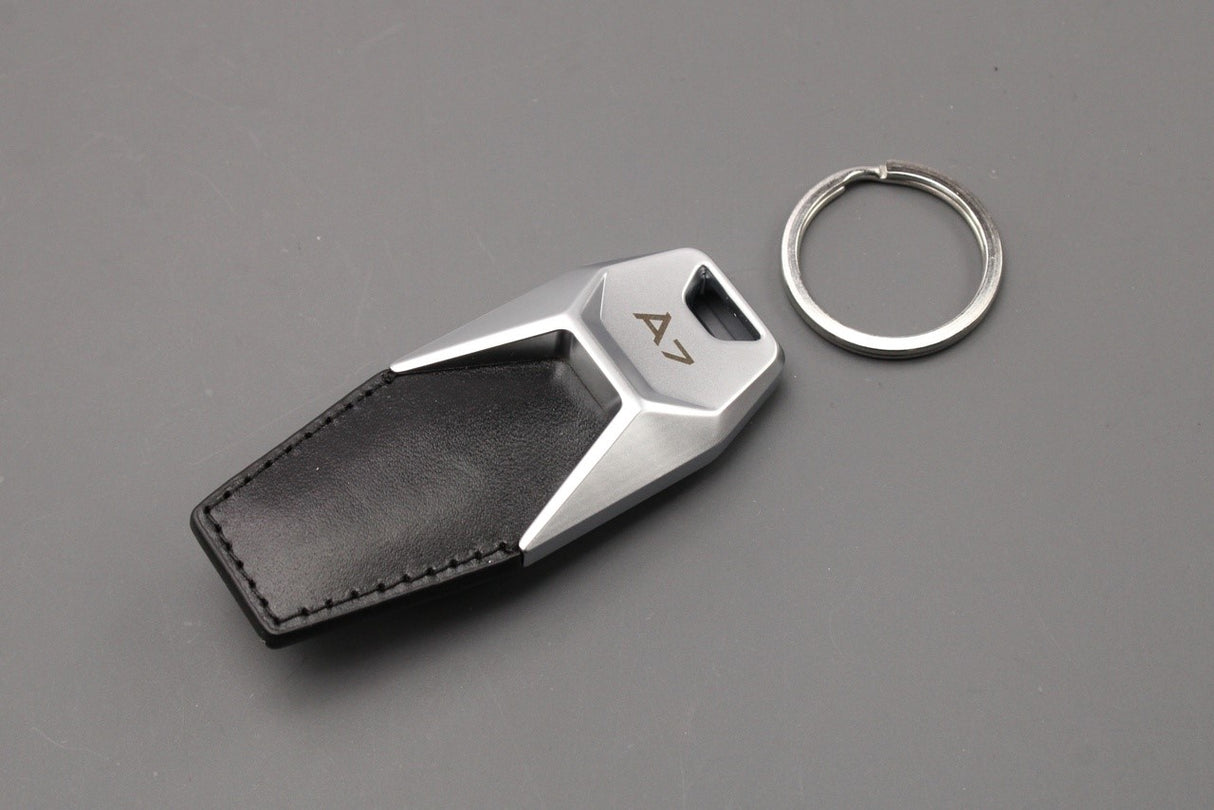 Audi A7 accessory leather keyring 3181900607