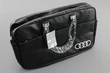 Audi leather look leisure sport bag black 3151800710