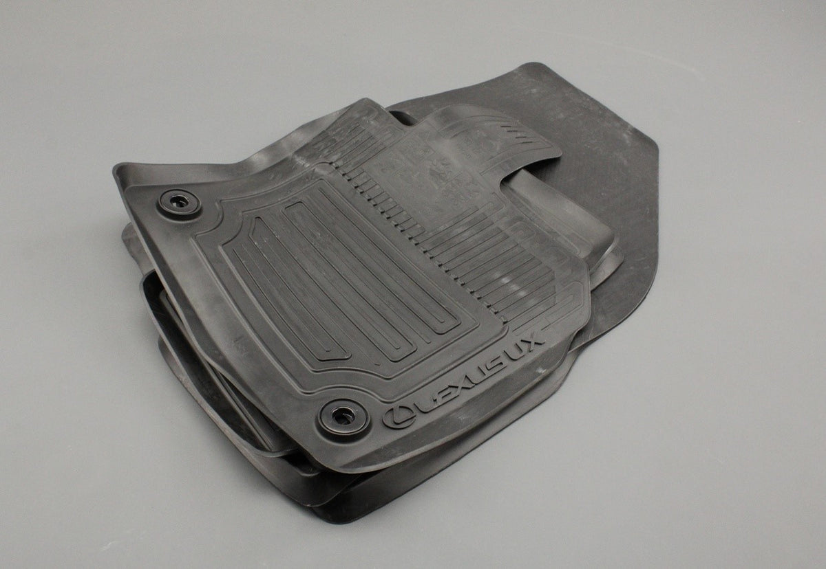 Lexus UX 2018-on all weather rubber floor mats PW210-76002, view 1