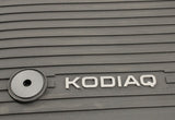 Skoda Kodiaq 2024-on front & rear rubber floor mats 57J061500