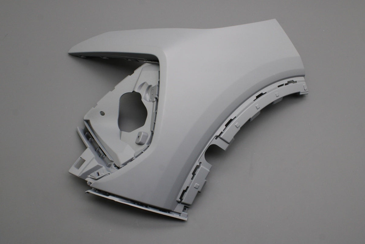 Audi Q4 e-tron 2022-on front bumper side cover (left) 89A807437 GRU, view 1