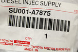 Toyota Proace 2016-on fuel line (diesel) SU001-A7875