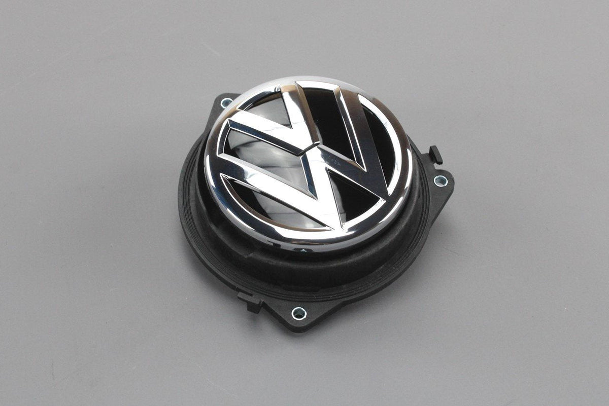 VW CC 2012-16 rear boot lid handle badge emblem (chrome) 3AA827469B FXC, view 1